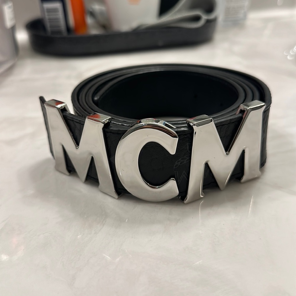 mcm men belt RARE